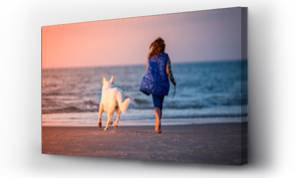 jesień, ludzie, morze