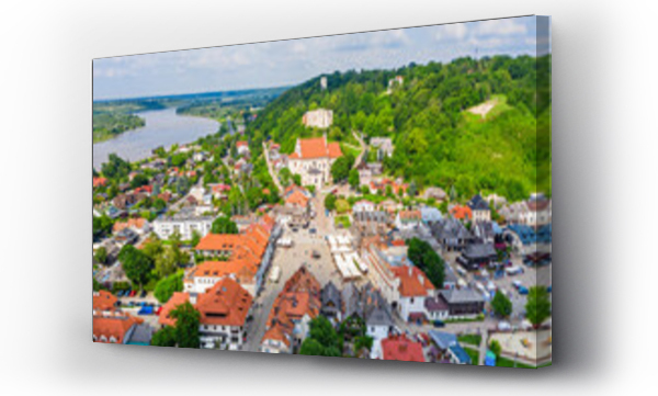 Wizualizacja Obrazu : #360485665 Widok z lotu ptaka na Kazimierz Dolny