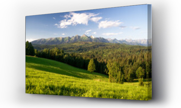 Panorama Tatr, pejzaż