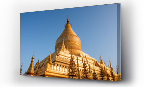 Wizualizacja Obrazu : #373518755 ta złota, błyszcząca świątynia w Bagan