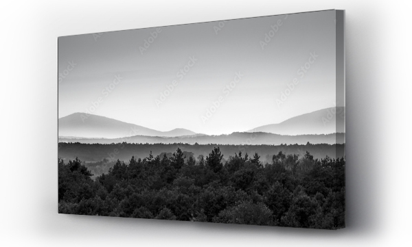 artystyczne, Czarno białe, góry