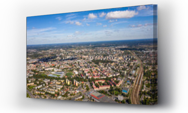 Wizualizacja Obrazu : #379004413 Panorama miasta Radom - Krajobraz z lotu ptaka - pejza?