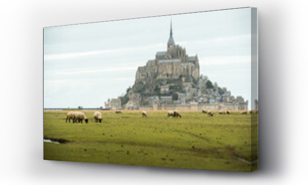 Wizualizacja Obrazu : #381443601 View of the Mont Saint-Michel, France
