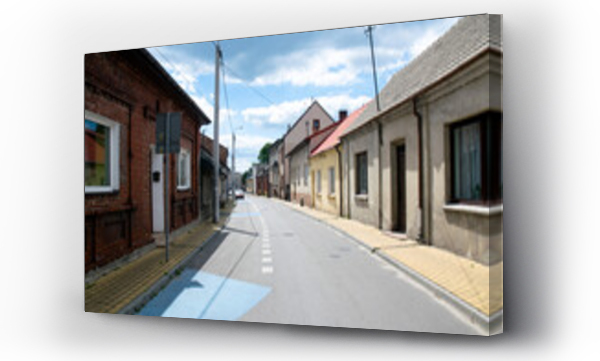 Wizualizacja Obrazu : #382988067 Siewierz. Miejska tradycyjna zabudowa.