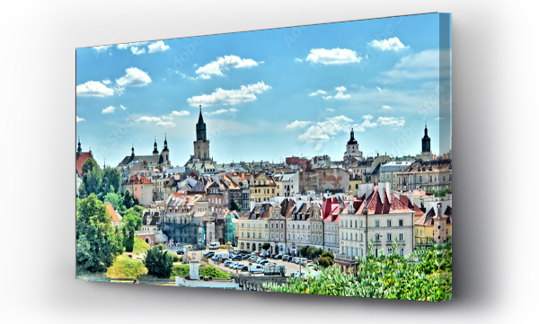 lublin, lublin panorama, miasto, zabytkowe, zabytkowe stare miasto