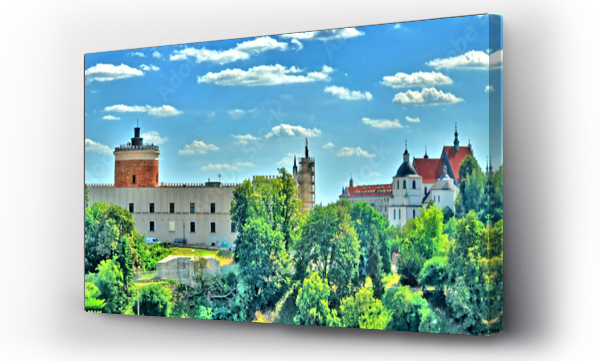 Wizualizacja Obrazu : #384712750 Panorama Starego Miasta w Lublinie