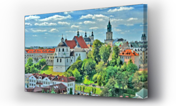 lublin, lublin panorama, miasto, pejzaż, zabytkowe stare miasto