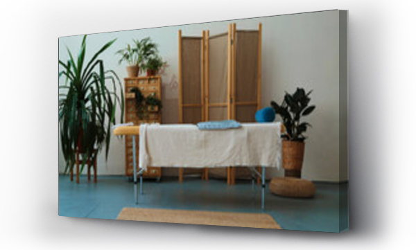 Wizualizacja Obrazu : #385161498 Massage room in spa salon