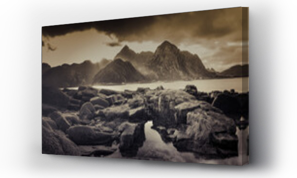 Czarno białe, góry