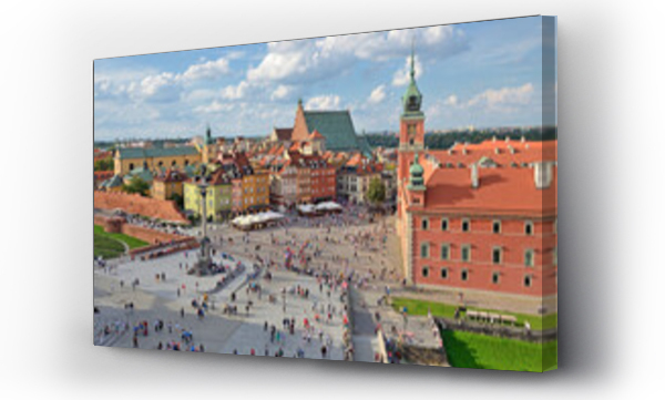 Wizualizacja Obrazu : #407291032 Warszawa, Polska - widok na miasto.