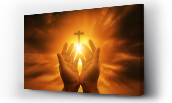 Wizualizacja Obrazu : #420363731 Ludzkie ręce otwarte dłonie do góry uwielbienie. Eucharist Therapy Bless God Helping Repent Catholic Easter Lent Mind Pray. Religia chrześcijańska pojęcie tło. walka i zwycięstwo dla Boga