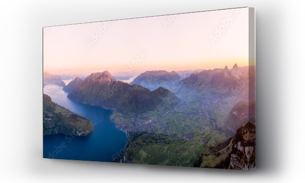 Wizualizacja Obrazu : #420497203 Central Switzerland Panorama