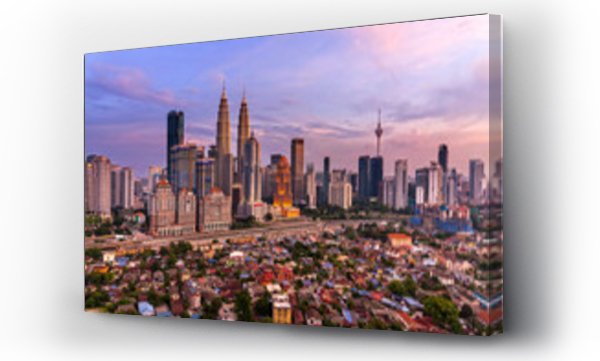 Wizualizacja Obrazu : #420630246 Kuala Lumpur, Malaysia City Skyline