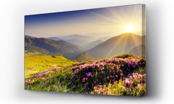 Wizualizacja Obrazu : #42149928 mountain landscape