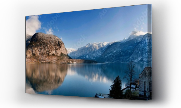 Alpy, góry, GÓRY ZIMĄ, jezioro, Maciej