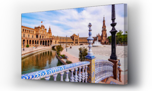 Wizualizacja Obrazu : #426071786 Plaza de Espana de Sevilla (Plac Hiszpański), Sewilla, Andaluzja, Hiszpania
