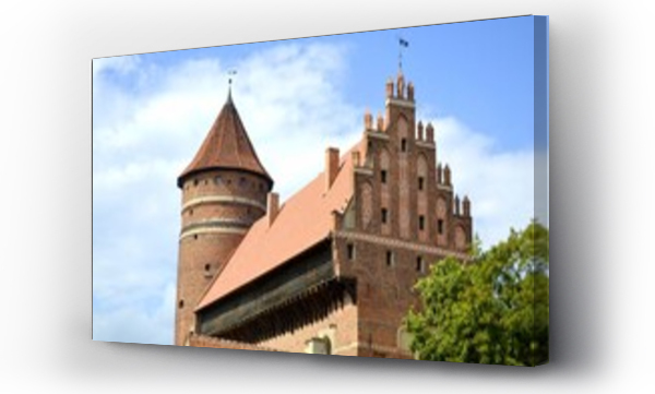Wizualizacja Obrazu : #426398614 Olsztyn, zabytki, Zamek Kapitu?y Warmi?skiej na Mazurach