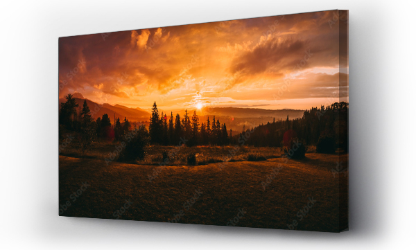 góry, Polskie góry, słońce