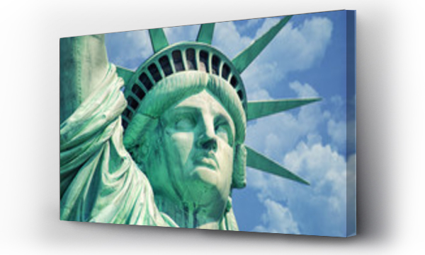 Wizualizacja Obrazu : #43292397 Statue Of Liberty-Manhattan-Liberty Island-NY