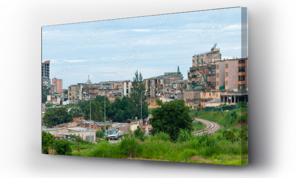 Wizualizacja Obrazu : #433014432 Panorama miasta Huambo, Angola