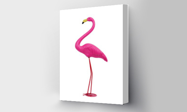 Wizualizacja Obrazu : #435417346 plastic pink flamingo