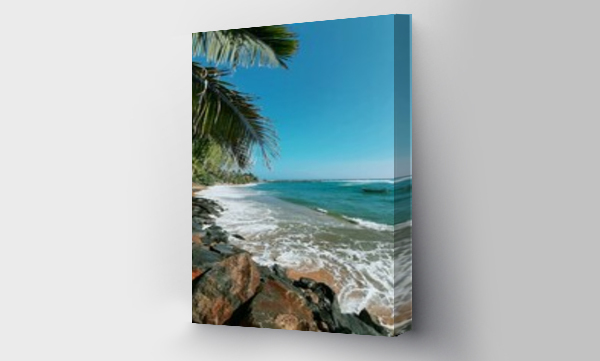 krajobraz wybrzeża, morze, plaża, Plaża ocean, Tropikalne