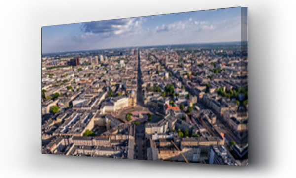 Wizualizacja Obrazu : #438227694 City of Lodz, Poland- city panorama.	