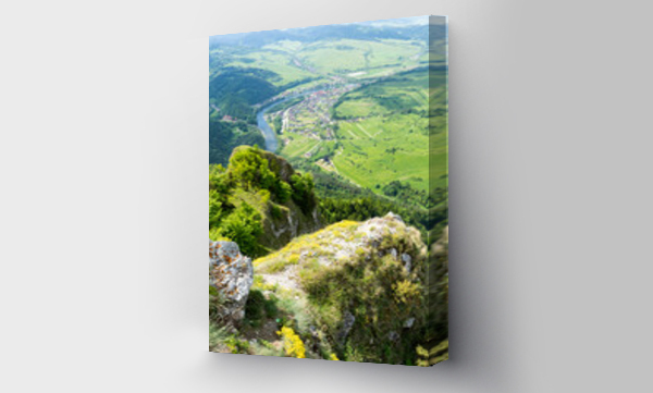 Wizualizacja Obrazu : #440615330 Widok z Trzech Koron na Dunajec i Sromowce
