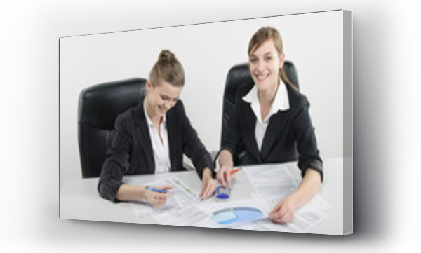 Wizualizacja Obrazu : #44067013 dwie kobiety w czasie pracy