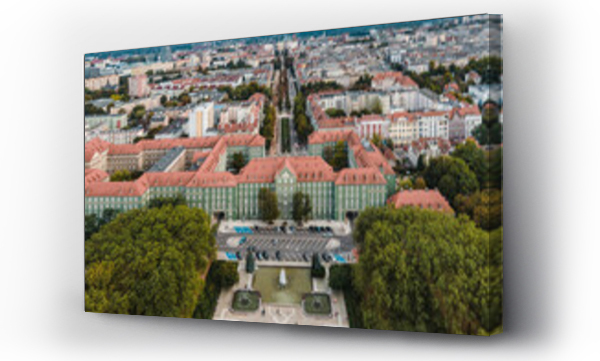 miasto, szczecin, widok