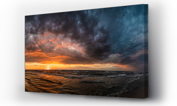 morze, pejzaż, plaża, Plaża ocean, zachód słońca, Zachód słońca morze