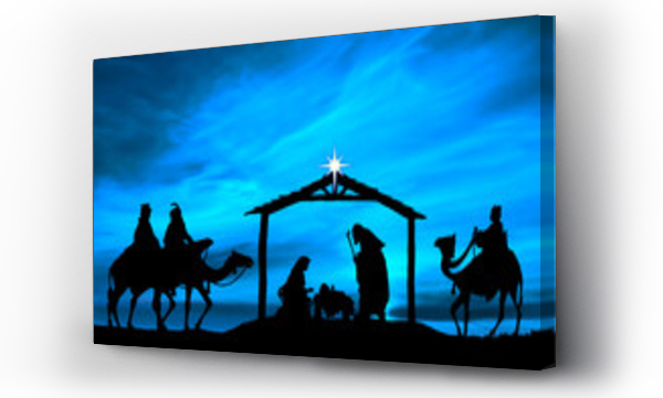 rodzina, Święta, święta rodzina, wielbłąd, zwierzęta