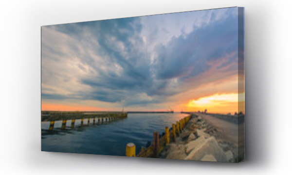 morze, plaża, ptaki