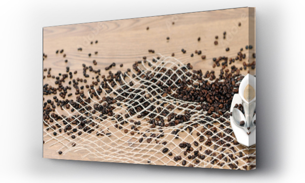 Abstrakcja, białe tło, dymek, Kawa