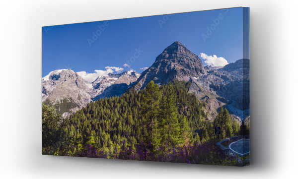 Wizualizacja Obrazu : #462712224 Italy, Scenic panorama of Stelvio Pass