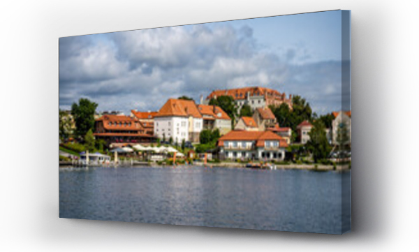 Wizualizacja Obrazu : #463589357 Ryn, stare miasto na Mazurach w Polsce