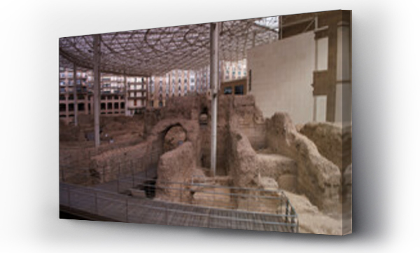 Wizualizacja Obrazu : #463655599 amfiteatr rzymski ruiny kamie? zaragoza zabytek