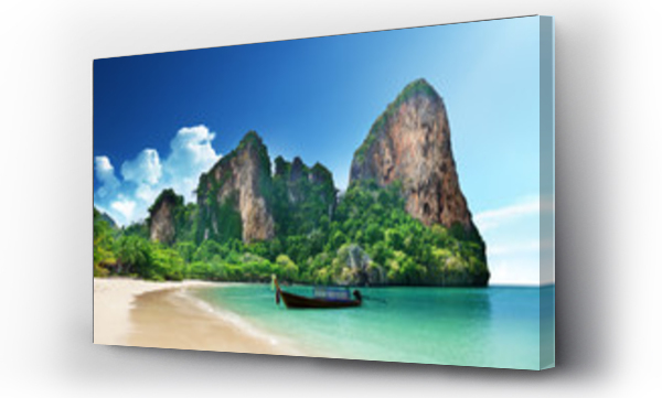 Plaża Railay w Krabi Tajlandia