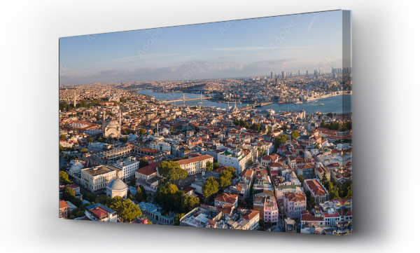 Wizualizacja Obrazu : #473695685 panorama of Istanbul city, Turkey architecture
