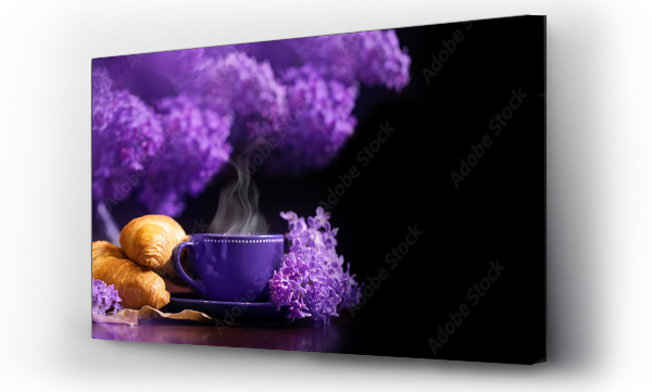 kawa rogalik, Kwiaty