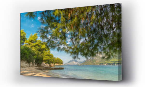 Wizualizacja Obrazu : #479555745 Widok na Adriatyk w Chorwacji o poranku