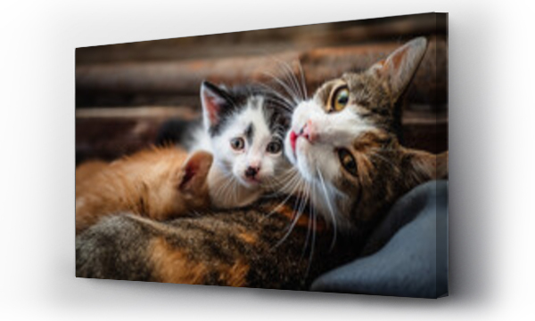 Wizualizacja Obrazu : #490916168 kot i kotki