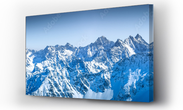 góry, Panorama Tatr, pejzaż, Polskie góry, Tatry