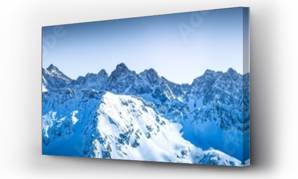 Wizualizacja Obrazu : #495284399 Panorama Tatr Wysokich z Koziego Wierchu