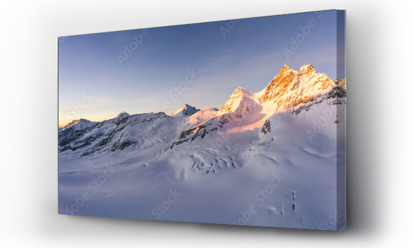 Wizualizacja Obrazu : #504468732 Swiss alps panorama
