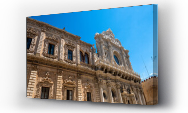 Wizualizacja Obrazu : #511466686 bogato zdobiona fasada budynku - Basilica of Santa Croce