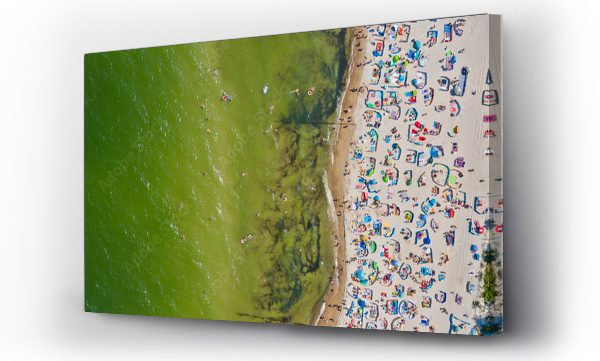 góry, morze, plaża, Widok na morze