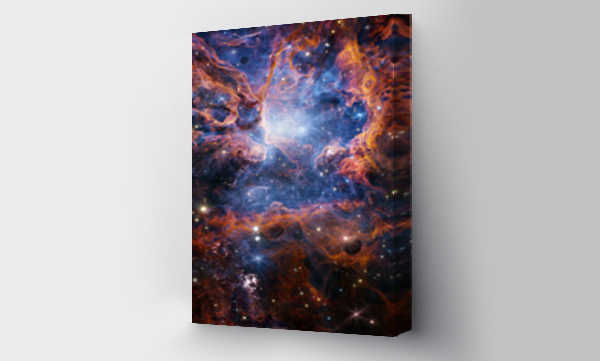 Wizualizacja Obrazu : #516948098 Nebula in outer space, planets and galaxy