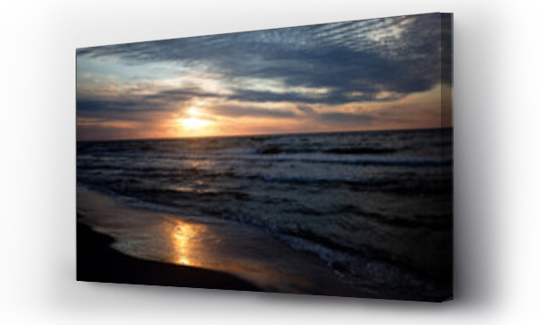 morze, Zachód słońca morze