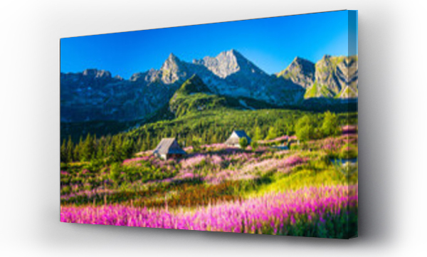 góry, góry fiolet, Hala gasienicowa, Hala gąsienicowa sunrise, krajobraz, pejzaż, Polskie góry, Tatry